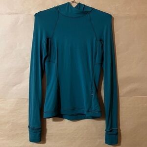 Lululemon | Its Rulu Run Long Sleeve Hoodie Pullover Top Green Jasper Size 2